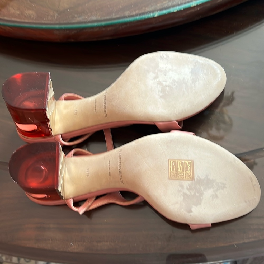 New Pink Burberry Sandals - Picture 2 of 3